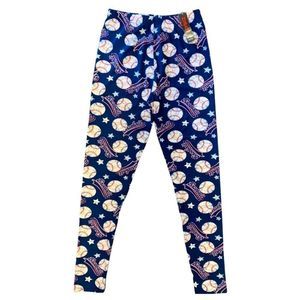 Zinati Soft Leggings Baseball Size 0-10 One Size